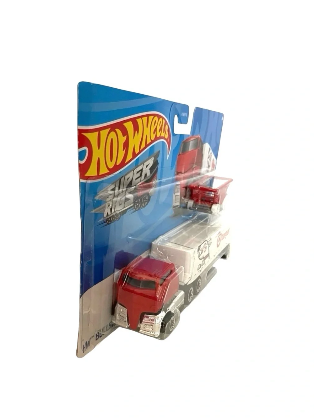 Hot Wheels Big Rig Truck Trailer Bullseye Target